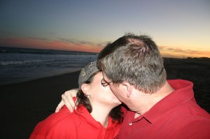 Kiss on the Beach