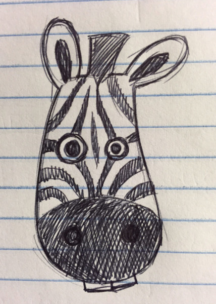 zebra-sketch